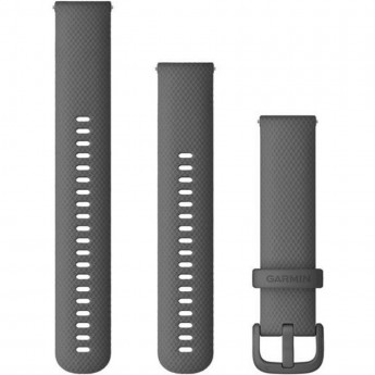 Ремешок GARMIN QUICK RELEASE BANDS (20 MM) SHADOW GRAY