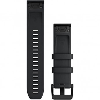 Ремешок GARMIN QUICKFIT 22MM BAND BLACK WITH BLACK STAINLESS STEEL HARDWARE