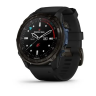 Смарт-часы GARMIN DESCENT Mk3i - 51 мм, титан Carbon Grey DLC с черным силиконовым ремешком 010-02752-10