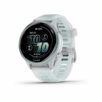 Смарт-часы GARMIN FORERUNNER 570 (42 мм) голубой алюминий/белый